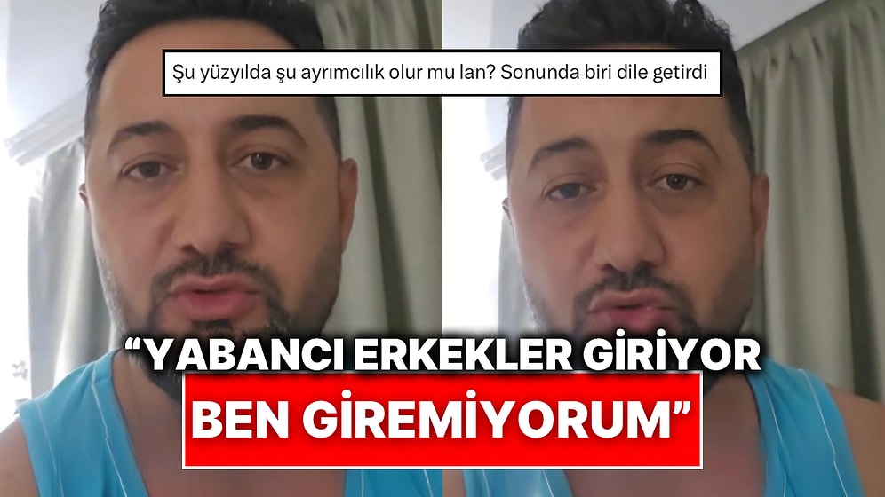 Erkek Olduğu İçin Otellere Rezervasyon Yaptıramadığını Dile Getiren Vatandaşın Sitemi