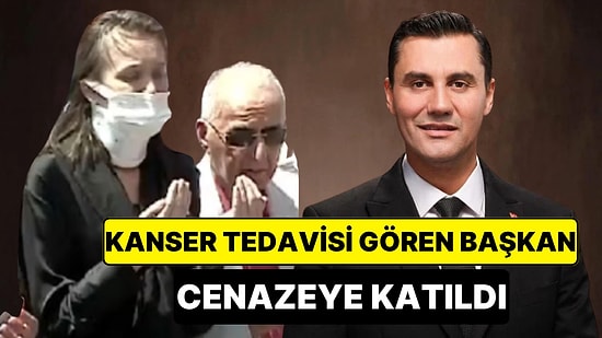 Kanser Tedavisi Gören Şehzadeler Belediye Başkanı Gülşah Durbay Ferdi Zeyrek'in Cenazesine Katıldı