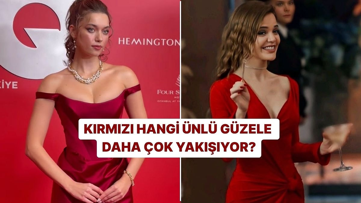 Kırmızı Hangi Ünlü Güzele Daha Çok Yakışıyor?