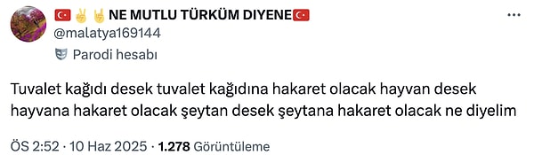 Yeni Akit'in bu manşetine kısa sürede sosyal medyadan tepki yağdı. İşte onlardan bazıları 👇
