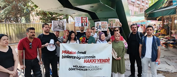 219 gündür mücadele ettiklerini vurgulayan öğretmenlerin açıklamasında şu ifadelere yer verildi: Görseli