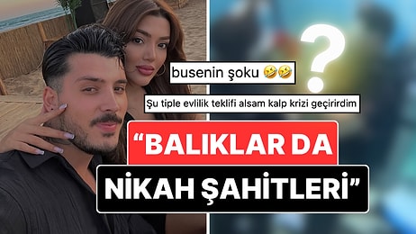 Çıta Yükselişte: Kısmetse Olur'da Tanışan Mert İndere Sevgilisi Buse Ünlü'ye Su Altında Evlenme Teklifi Etti!