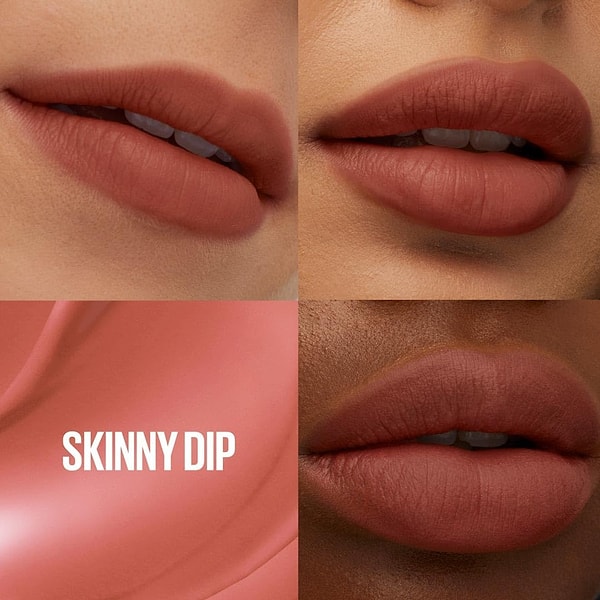Maybelline New York Likit Mat Tint 15 Skinny Dip
