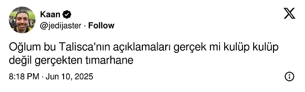 Talisca'nın açıklaması sosyal medyada taraftarının tepkisini neden oldu