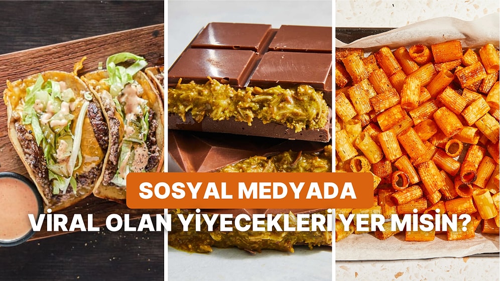 Sosyal Medyada Viral Olan Yemekler İçin Yemem/Yerim Testi Burada!