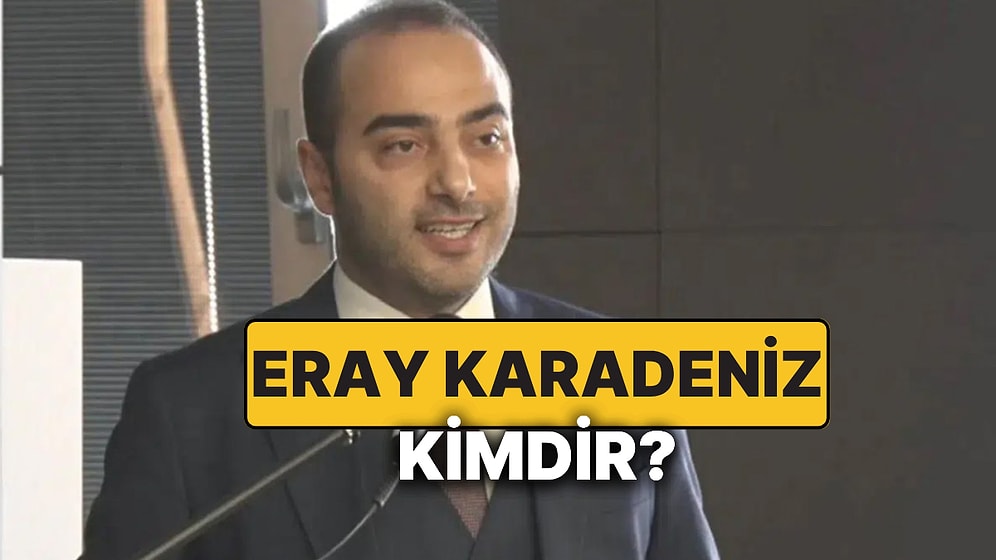 Eray Karadeniz Kimdir? Gaziosmanpaşa Belediye Başkanvekili Eray Karadeniz Kaç Yaşında ve Nereli?