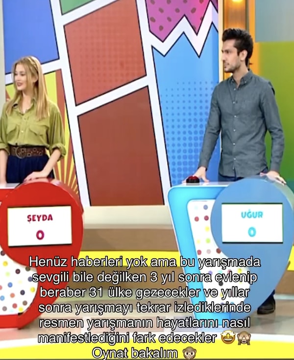 Evrim Akın'ın sunuculuğunu üstlendiği dönemde yarışan iki yarışmacıyla ilgili içleri ısıtan bir detay ortaya çıktı. Görseli
