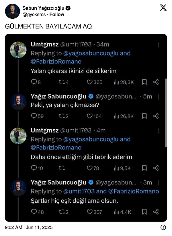 Günün diyaloğu...