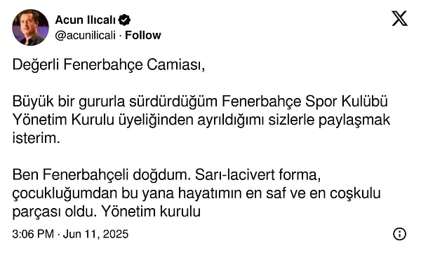 İşte Ilıcalı'nın o paylaşımı: Görseli