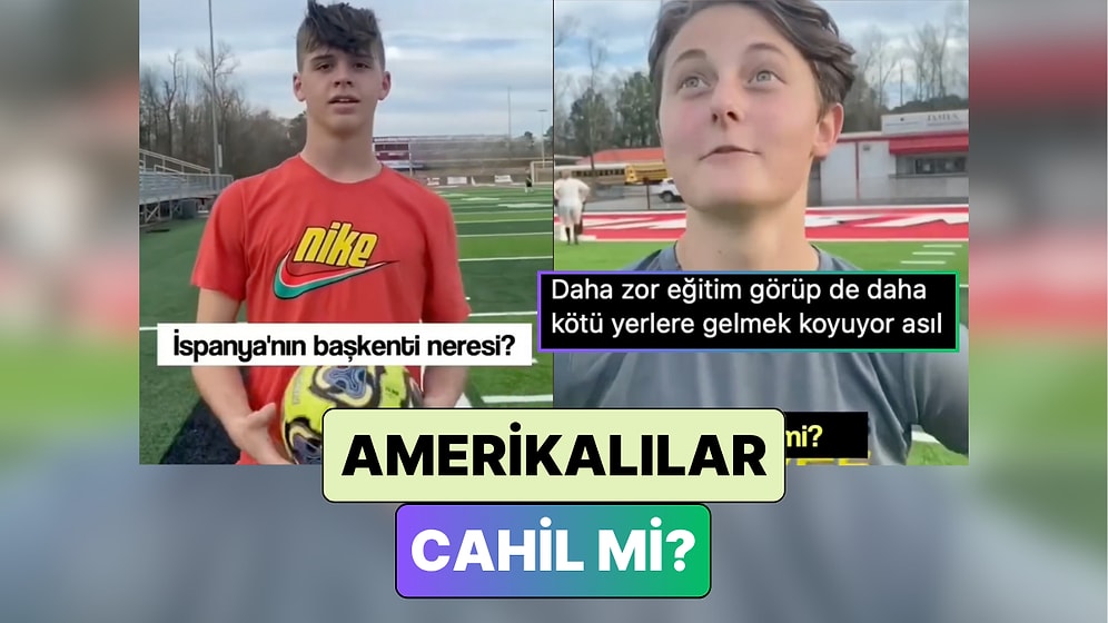 Avrupalı Bir Öğrenci Amerikalı Arkadaşlarının Bilgisini Ölçecek Soruları Sordu Fakat Cevap Alamadı