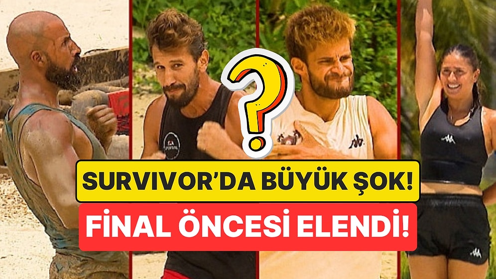 Büyük Finalden Önce Elendi! Survivor 2025’te Çeyrek Finalin Kazananları Kimler Oldu? (11 Haziran 2025)