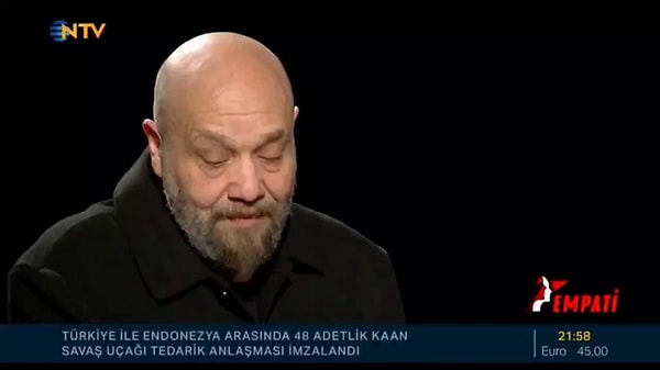 Ahmet Mümtaz Taylan'ın Empati programının konuğu Mert Yazıcıoğlu oldu. Görseli