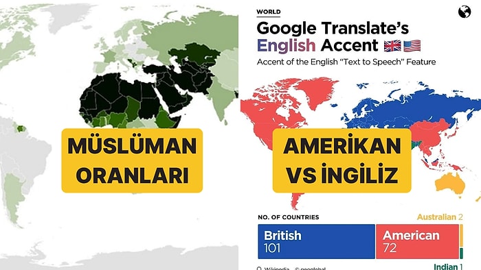İncelemelere Doyamayacağınız Bu 10 Harita Hayata Bakış Açınızı Bile Değiştirebilir!