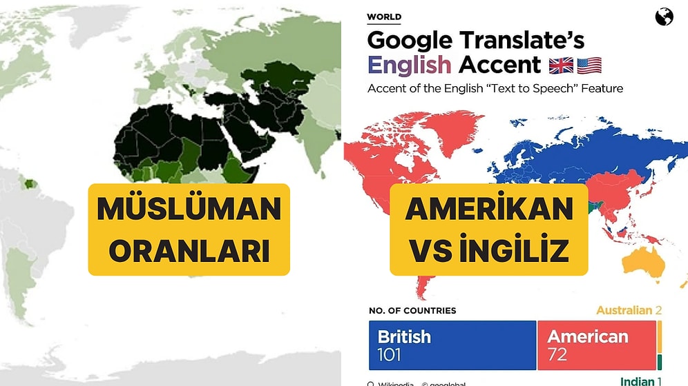 İncelemelere Doyamayacağınız Bu 10 Harita Hayata Bakış Açınızı Bile Değiştirebilir!