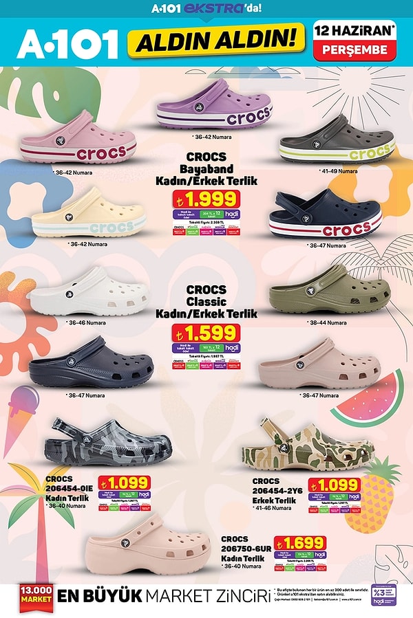 Crocs Terlikler