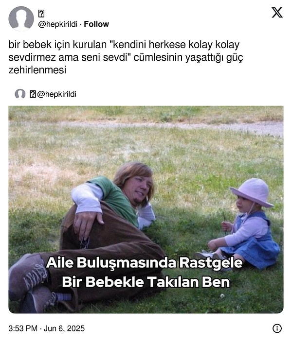 Güç zehirlenmesi paylaşımları yine herkesin empati kurabileceği türdendi.