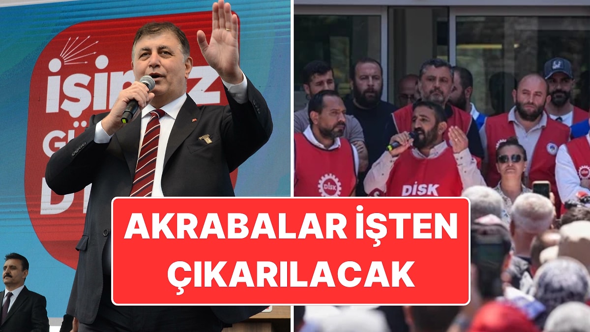 Başkan Cemil Tugay Açıkladı: &quot;1030 Kişiyi İşten Çıkarıyoruz&quot;