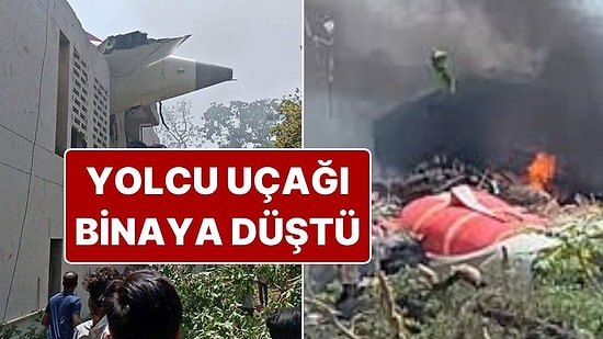 Hindistan’da Yolcu Uçağı Düştü: Uçakta 240'tan Fazla Kişi Olduğu Belirtildi