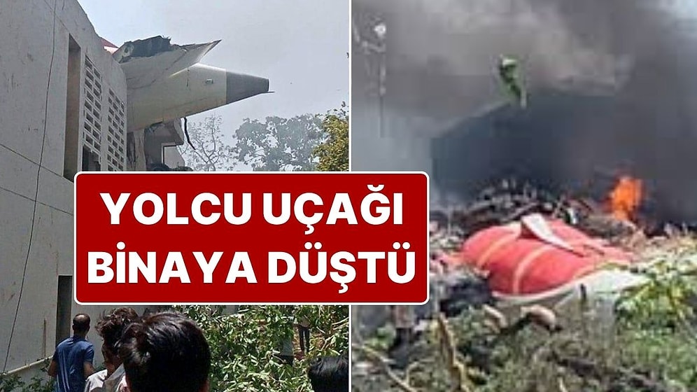 Hindistan’da Yolcu Uçağı Düştü: Uçakta 240'tan Fazla Kişi Olduğu Belirtildi
