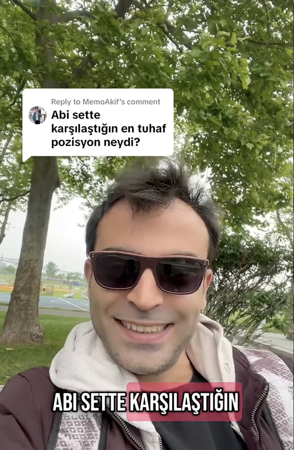 TikTok'ta çektiği videolarla fenomen olan set çalışanı Yener Yalçın, yeni videosuyla gündem oldu. Görseli