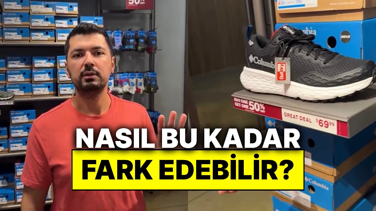 Bir İçerik Üreticisi Orlando’da Satılan Ayakkabının Türkiye Fiyatlarını Karşılaştırarak İsyan Etti