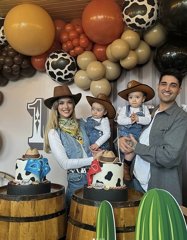 If you recall, the couple last posed hand in hand for the first time at the birthday party organized by İdo Tatlıses and Yasemin Şefkatli for their twin children last January.