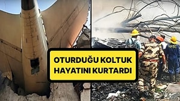 Hindistan'ın Ahmedabad kenti havalimanından Londra'ya yola çıkan 242 kişilik yolcu uçağı, kalkış sırasında yerleşim bölgesine düştü. 290'dan fazla kişinin hayatını kaybederken, 2 kişi sağ olarak kurtarıldı. Görseli