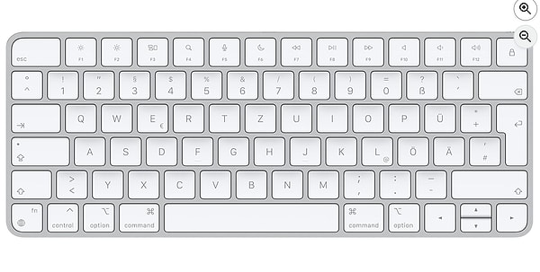 2. Amazon’da indirimli fiyatıyla Apple Magic Keyboard, Mac, iPad ve iPhone’unuzla kusursuz bir uyum sağlıyor! Görseli
