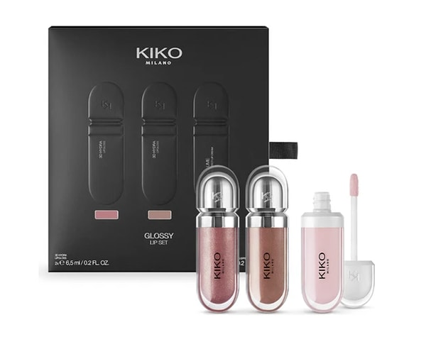 8. Hepsiburada’da indirimde olan KikoMilano Glossy Lip Set 01, dudaklarınıza parlaklık ve renk katıyor!