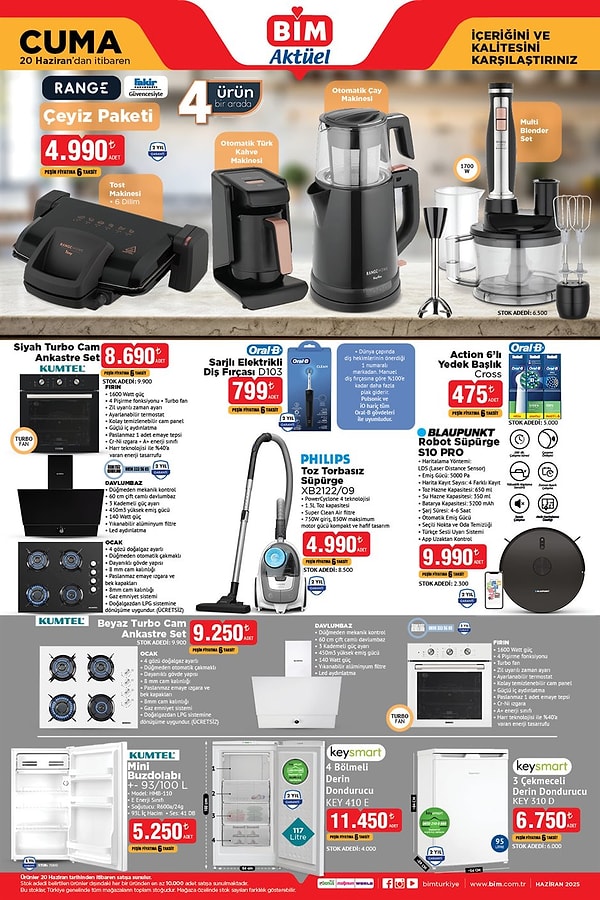 Range Çeyiz Paketi 4.990 TL