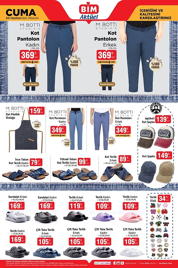 Kot Pantolon Kadın 369 TL