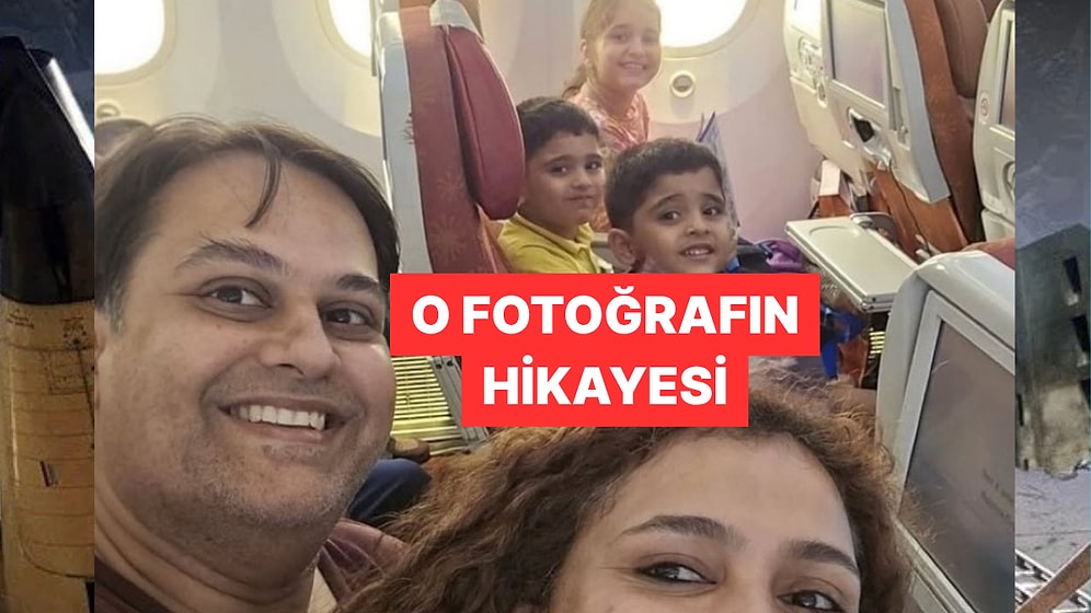 Hindistan'daki Uçak Kazasından Geriye Kalan Aile Fotoğrafı Dünya Çapında Gündem Oldu