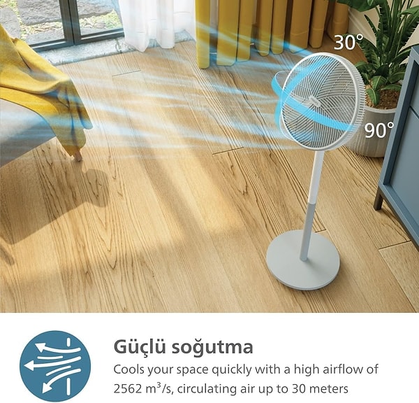 Philips 2000 Serisi Ultra Sessiz Vantilatör Görseli