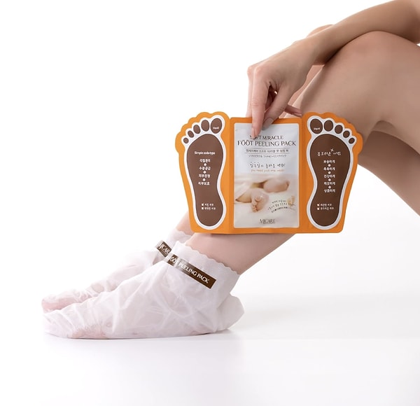 mjcare mijin cosmetics Miracle Foot Peeling Pack - Çorap Tipi Ayak Peeling Maskesi