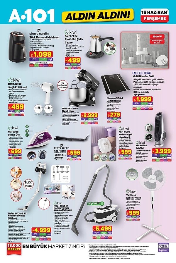 Pierre Cardin Türk Kahvesi Makinesi 1.099 TL