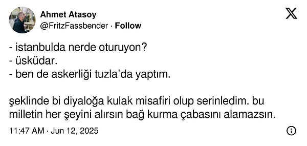 Biz bağlantı ülkesiyiz!