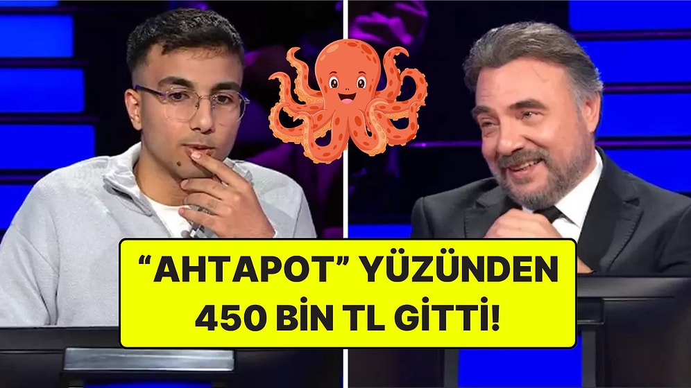 Kim Milyoner Olmak İster'de 500 bin TL'lik Soruda Risk Alan Yarışmacı Kazandığını da Kaybetti