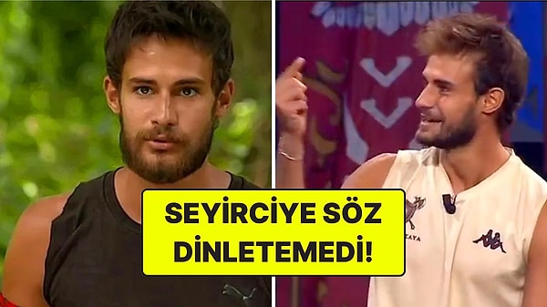 Survivor Batuhan Karacakaya seyirci tarafından yuhalandı.