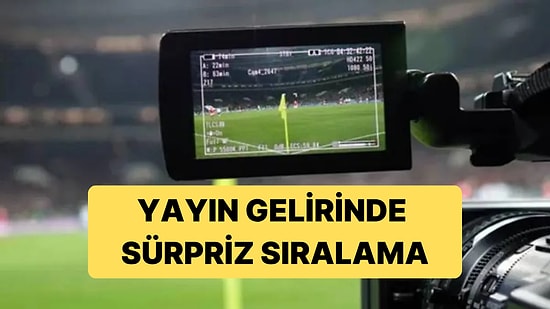 Süper Lig Yayın Gelirleri Açıklandı: Galatasaray Zirveyi Burada da Bırakmadı