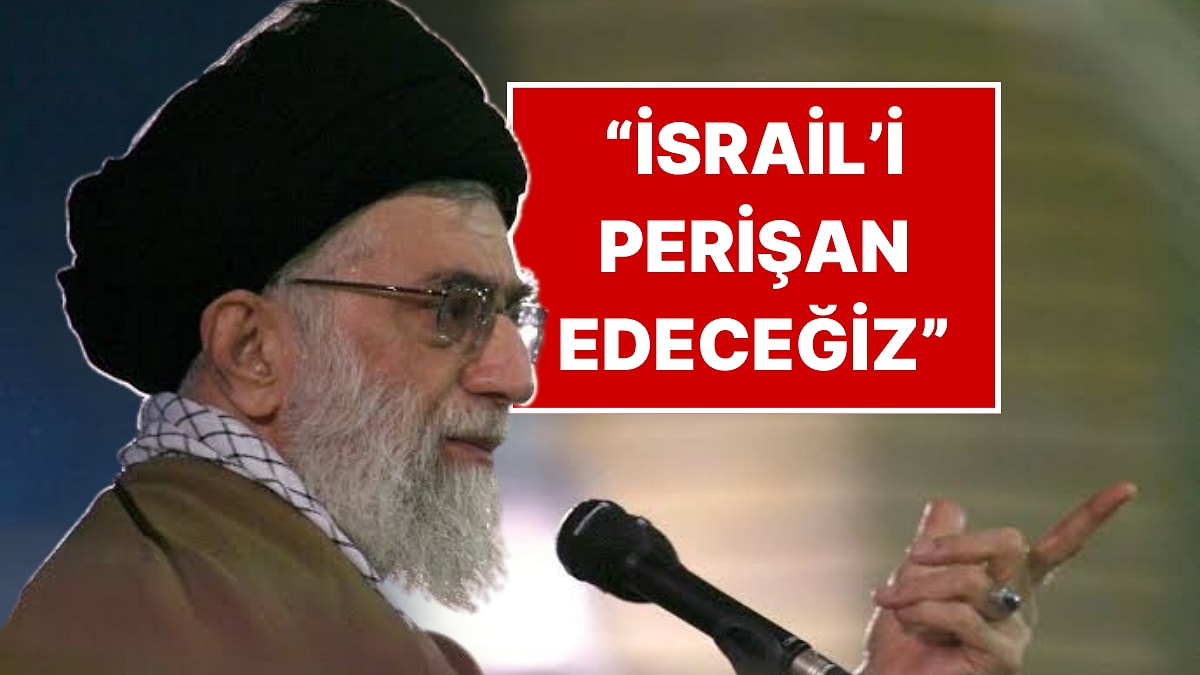 İran Lideri Hamaney&apos;den İsrail&apos;e Tehdit: &quot;Perişan Edeceğiz&quot;