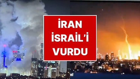 İran'dan İsrail'e Füze Saldırısı! İsrail'de Sirenler Çaldı, Ülkedekilere "Sığınaklara Gidin" Mesajı Gönderildi