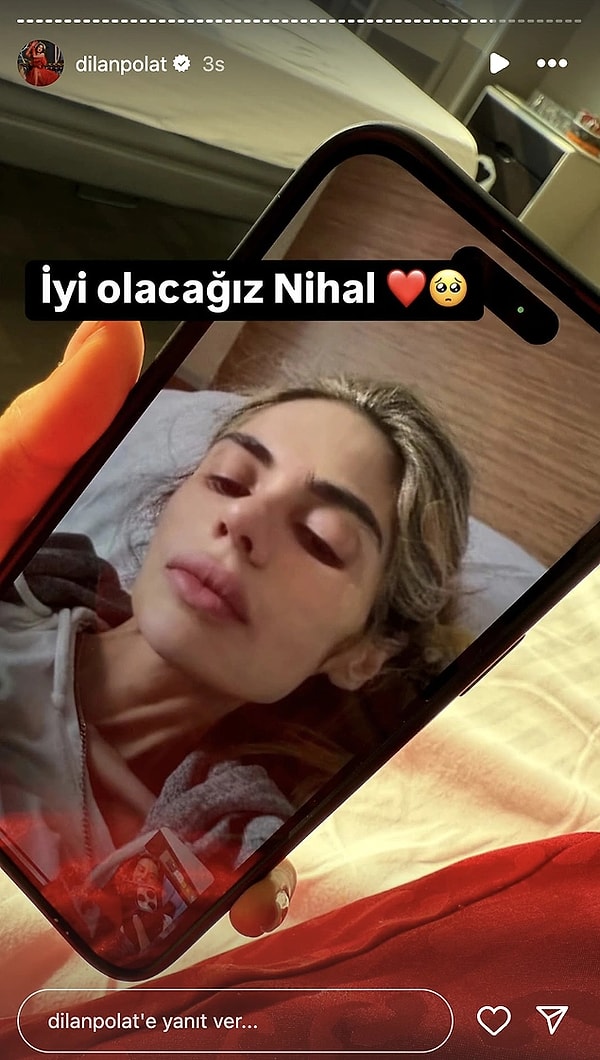 Dilan Polat Hastaneye Yattı