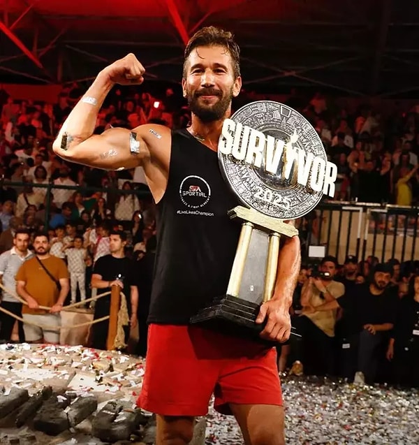 Survivor 2025 şampiyonu Adem Kılıçcı oldu! Görseli