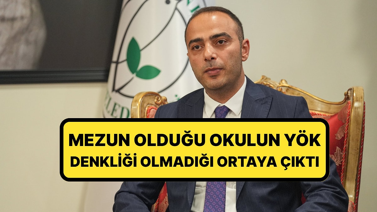 Başkanvekili Seçilen Eray Karadeniz&apos;in Mezun Olduğu Okulun &apos;YÖK&apos; Denkliği Olmadığı İddia Edildi