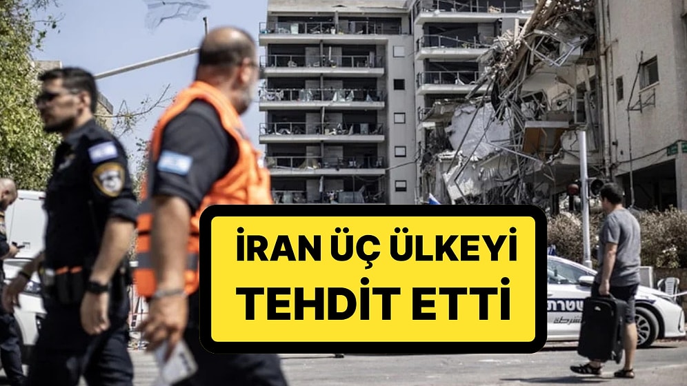 İran Üç Ülkeyi Tehdit Etti! İsrail'in Vurduğu İran'da Acı Bilanço: Ölenlerin Sayısı Artıyor
