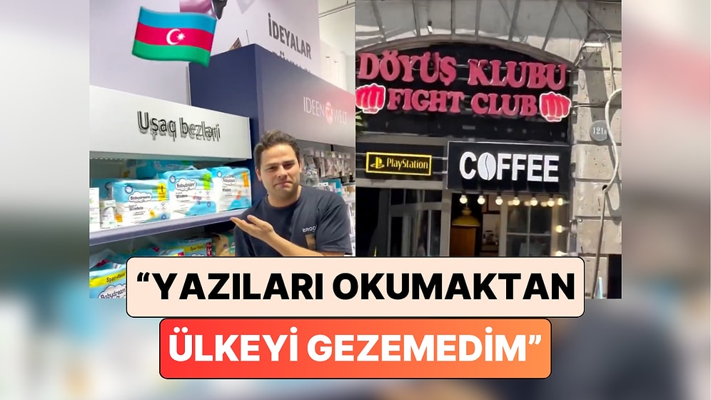 Azerbaycan'ı Gezen Bir İçerik Üreticisi Yazıları Okumaktan Ülkeyi Gezemedi