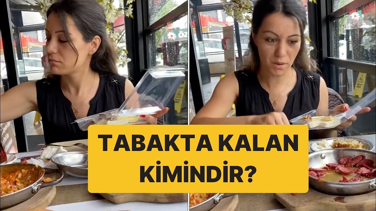Kahvaltıda Artan Yiyecekleri Eve Götüren Kadın X Kullanıcılarını İkiye Böldü