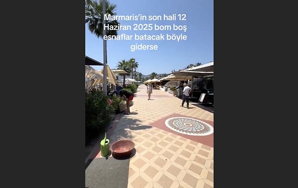 Uzun yıllardır işletmecilik yaptığını belirten şahıs, daha önce böyle bir durgunluk görmediğini açıkladı. Görseli