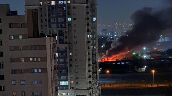 İsrail bu kez Tahran'ı vurdu. Görseli