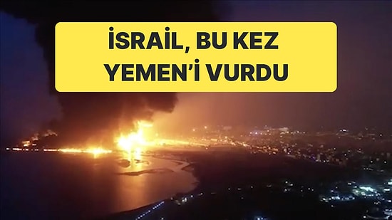 Filistin, Suriye, İran'dan Sonra İsrail Bu Kez Yemen'i Vurdu